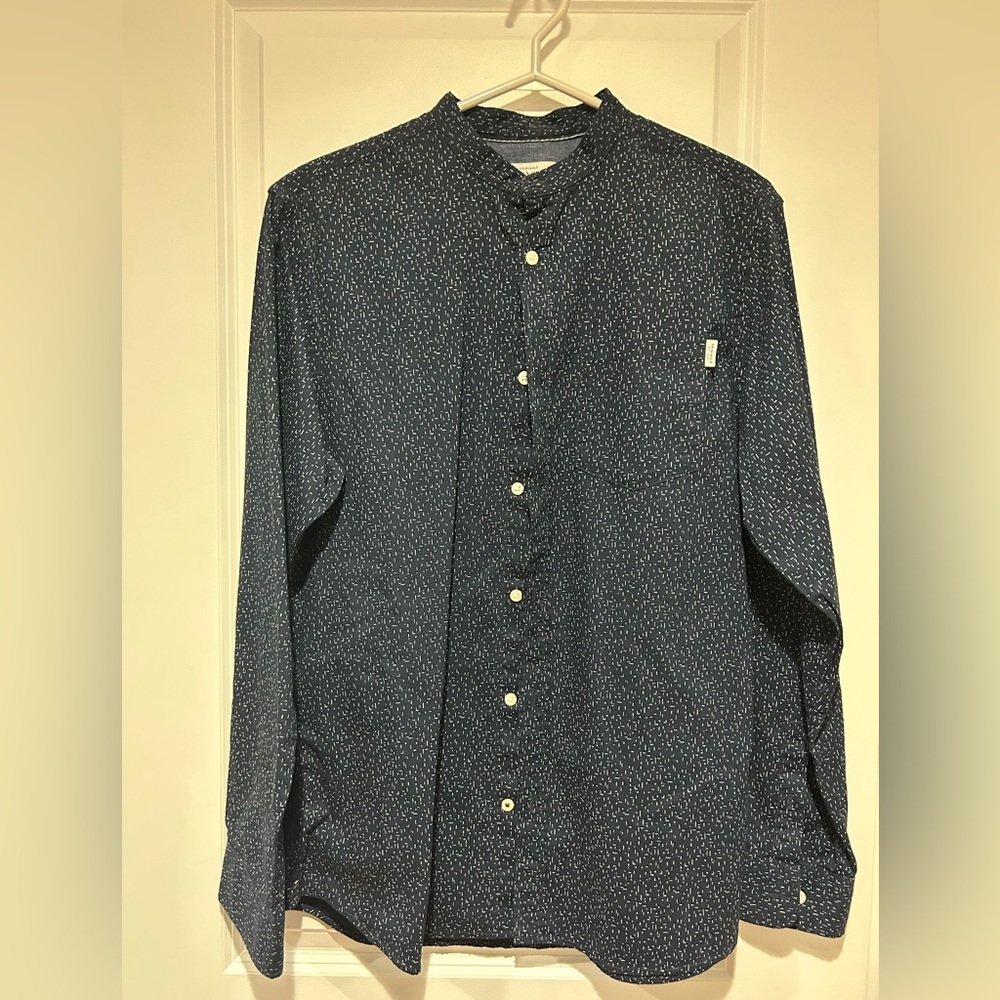Jack & Jones Navy Long Sleeve Tee Casual Comfort